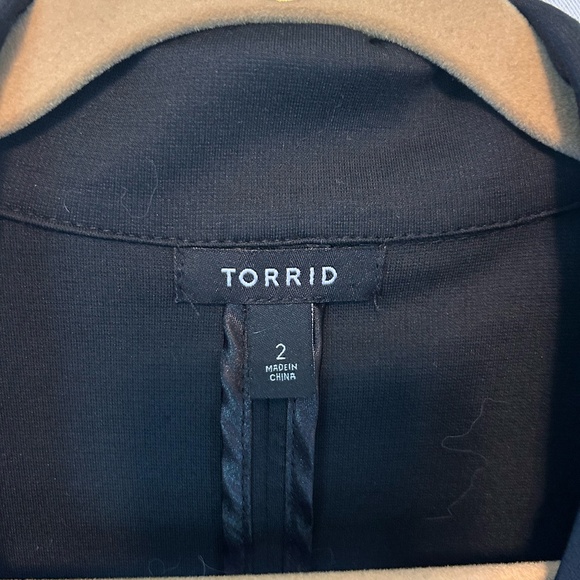 Torrid Studio Ponte Blazer - Black - 2X - Picture 6 of 6